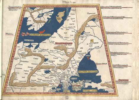 Photo no. 18 (21)
                                                         Claudius Ptolemaeus, Cosmographia ;
Ulm, Joannes Reger, 1486. 2°
                            