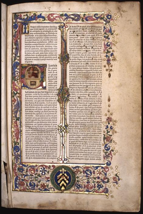 Photo no. 8 (21)
                                                         Vitalis de Cambanis, Tractatus clausularum ; Neapol, Mathias Moravus, 9 IV 1478. 2°
                            